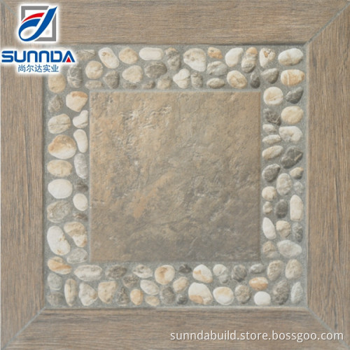 Pebble Design 40x40cm Non Slip Ceramic Floor Tile
